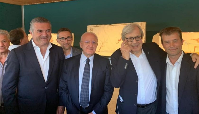 Festival dell’Essere: a Paestum con Sgarbi anche De Luca e Alfieri