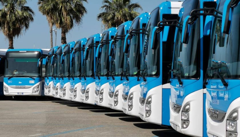 Potenziamento trasporto pubblico, arrivano 350 bus