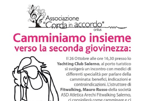 Aperte le iscrizioni per il workshop “Camminiamo insieme verso la seconda giovinezza”