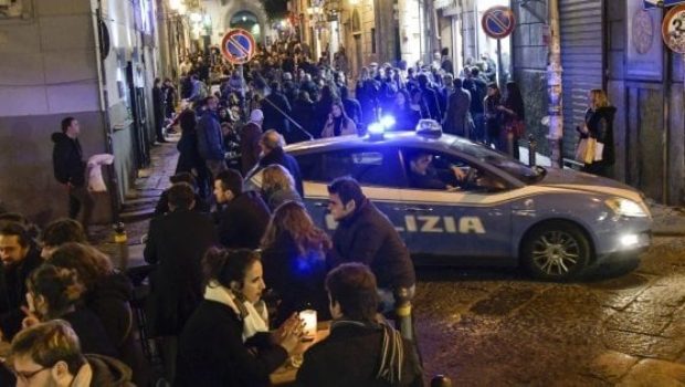 Salerno, controlli della Movida: fioccano multe a tre zeri