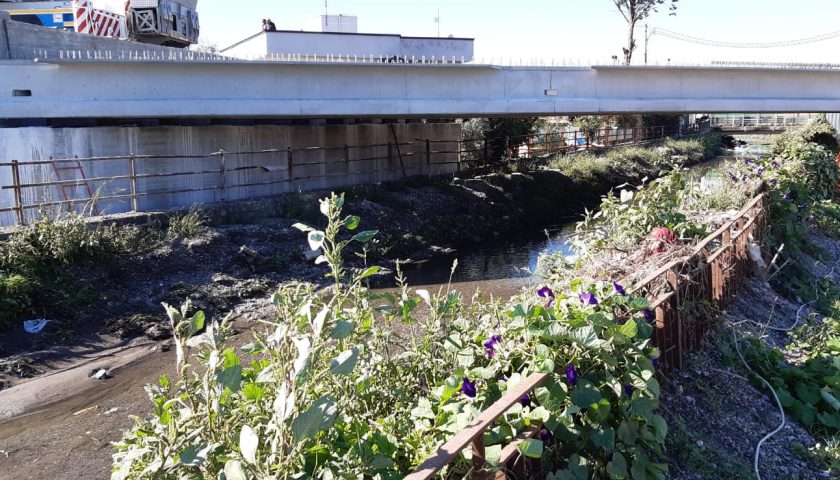 Provincia & Lavori: quasi completato il ponte sullo Sguazzatoio tra Angri, San Marzano sul Sarno e Scafati