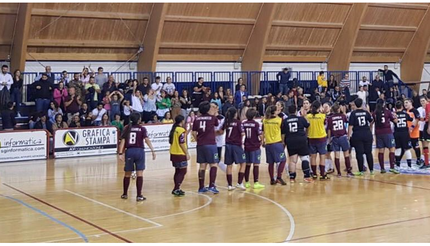 Salernitana ko di misura in casa, il derby è del Futsal Nuceria