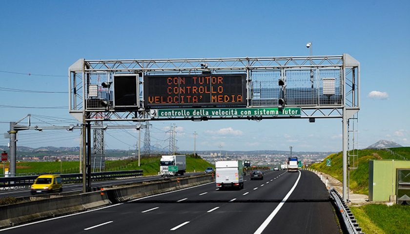 Autostrade, riattivati i Tutor su 87 tratte: ecco quali sono in Campania