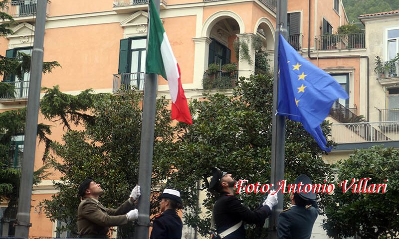 Celebrato anche a Salerno il 101° anniversario dell’Unità Nazionale e delle Forze Armate