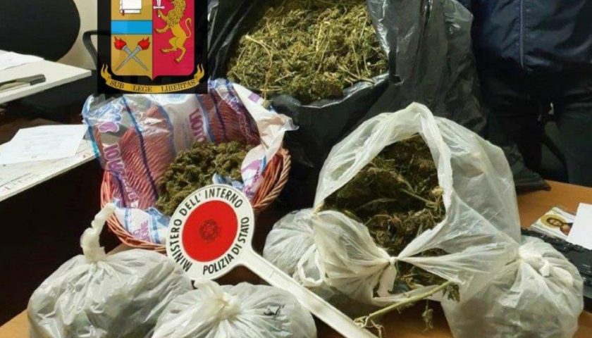 Sequestrati 12 kg di marijuana, arrestata 38enne magrebina