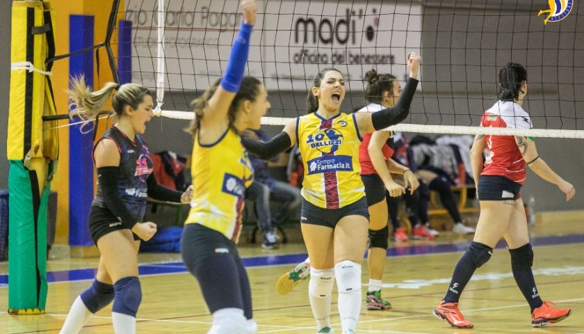 Volley Bellizzi implacabile: battuto Marcianise al tie break