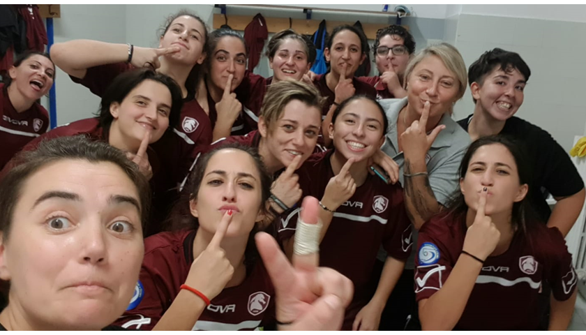 MALEDIZIONE SPEZZATA: A TARANTO PRIMA GIOIA PER LA SALERNITANA FEMMINILE