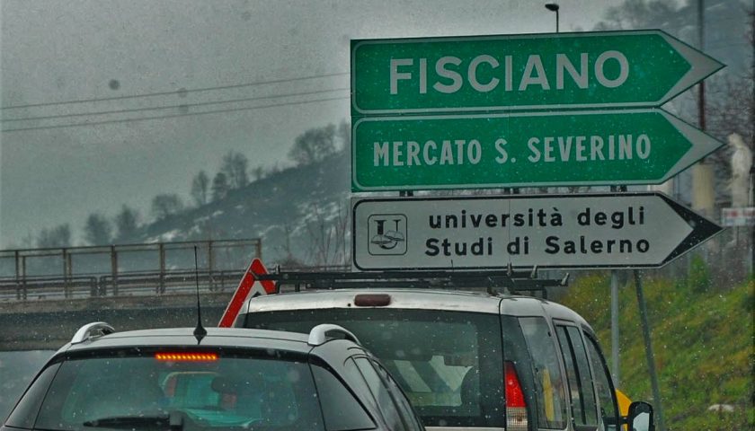 Uscita A30 chiusa a Mercato San Severino verso Salerno