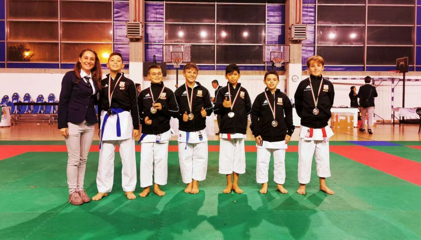 Coppa Italia “Libertas”, incetta di medaglie per il Karate Poseidon