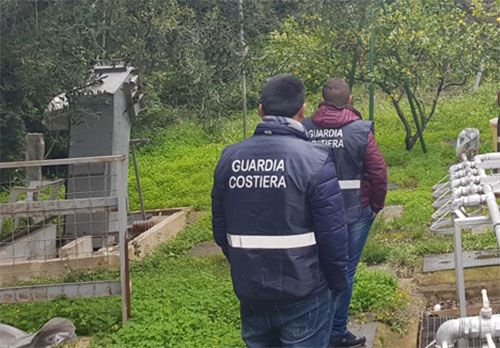 Scoperto a Pisciotta frantoio non a norma, blitz della Guardia Costiera