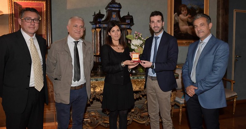 L’associazione Elaia di Marina di Camerota premiata dalla sindaca di Roma Virginia Raggi