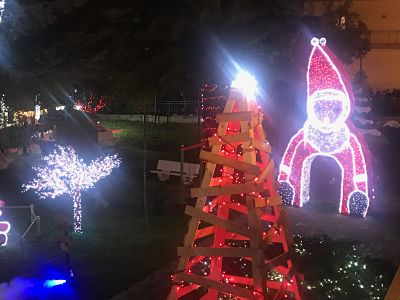 Inaugurato il Villaggio di Babbo Natale a Fisciano