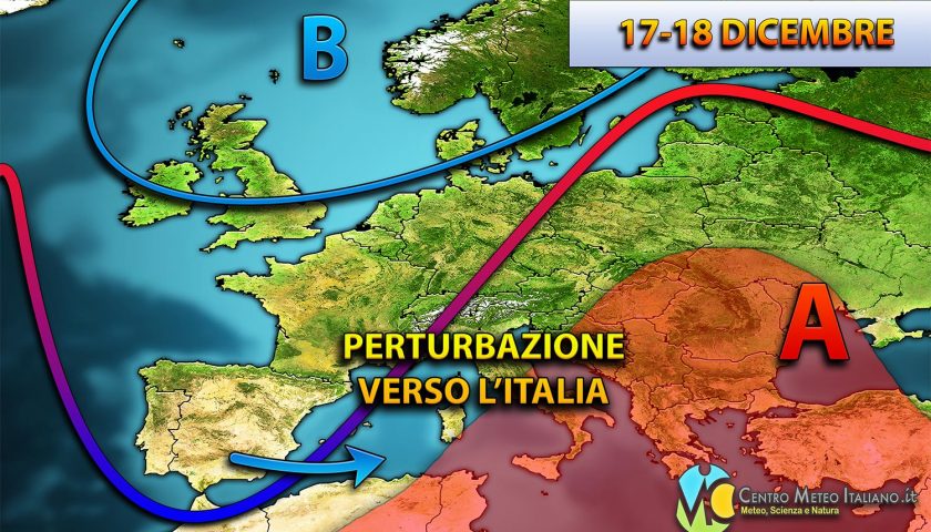 Meteo: torna il maltempo