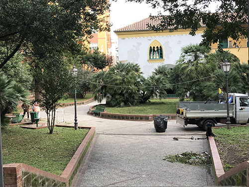 Salerno, riaprono i giardini di Villa Carrara