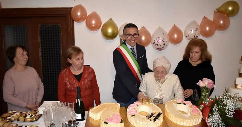 Trentinara, Maria Rosa Marino spegne 100 candeline