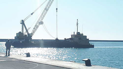 Lavori sui fondali del porto di Salerno, in arrivo una seconda draga