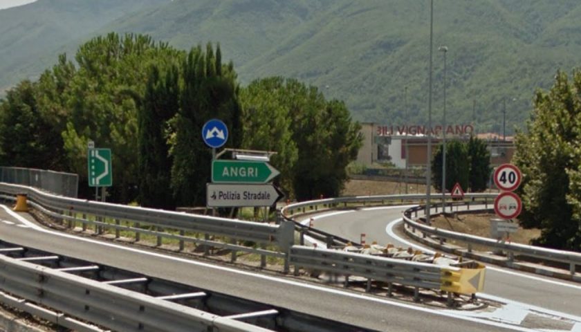 A3, lavori di ripristino dopo un incidente: chiusa da stasera fino a domani mattina l’entrata di Angri Sud verso Napoli