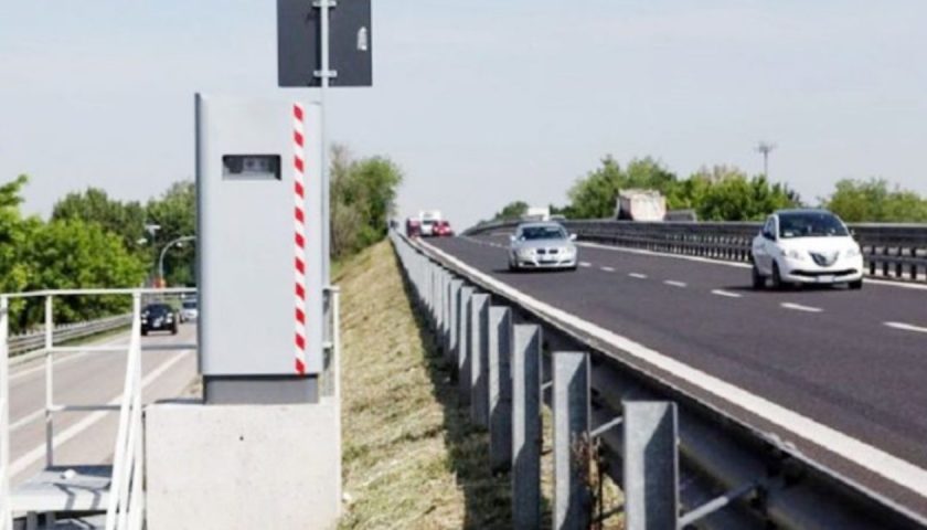 Attivati i nuovi autovelox sul raccordo autostradale Salerno – Avellino