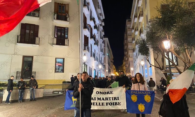 A Salerno il corteo silenzioso per ricordare le vittime delle Foibe