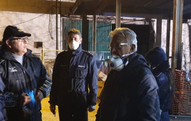 Liquami tossici dalla ex Mcm, il sindaco Napoli: “Non credo ci siano rischi”