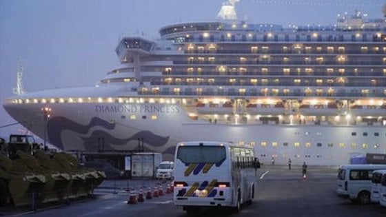 Coronavirus, positivo un italiano sulla nave Diamond Princess