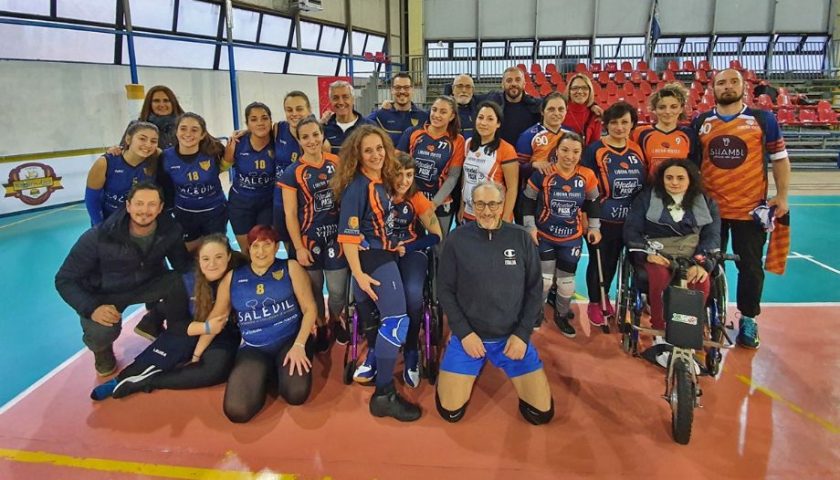 Saledil Guiscards, grande successo per il Sitting Volley Day alla Palestra Senatore