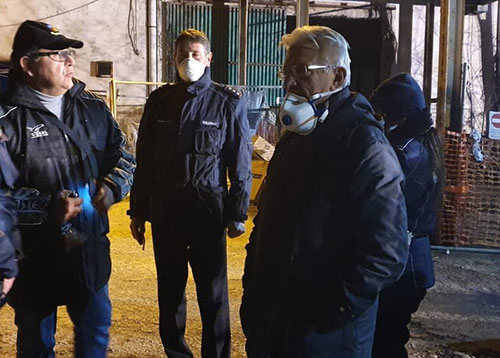 Allarme ambientale a Salerno, sversamento liquidi tossici nel fiume Irno