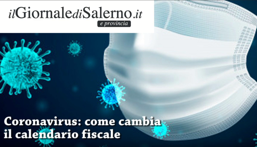 Coronavirus: come cambia il calendario fiscale