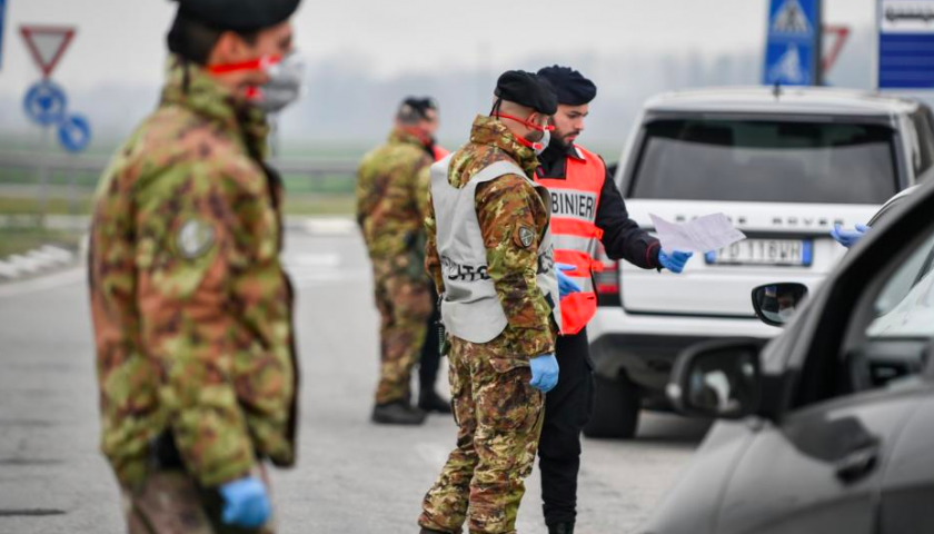 Esercito arrivato nel Salernitano: militari presidiano i 4 comuni in quarantena