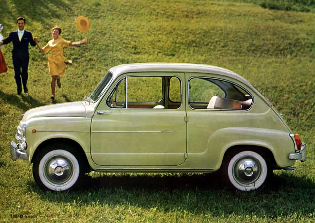 Il 9 marzo di 67 anni fa a Ginevra venne presentata la Fiat 600