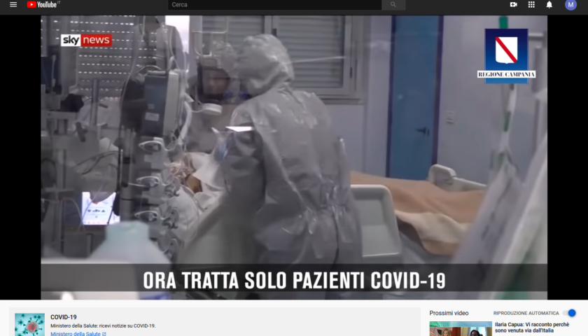 Covid-19. Un reportage di Sky news UK sull’eccellenza del Cotugno