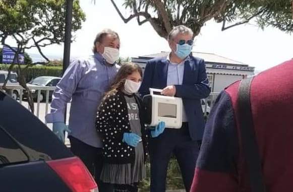 Coronavirus, imprenditore di Sapri dona un ventilatore polmonare all’ospedale