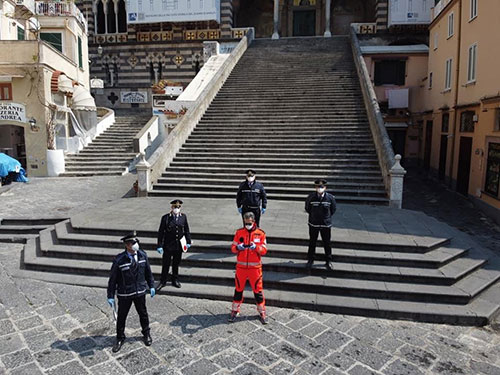 Pasquetta blindata in Costa d’Amalfi:controlli a tappeto