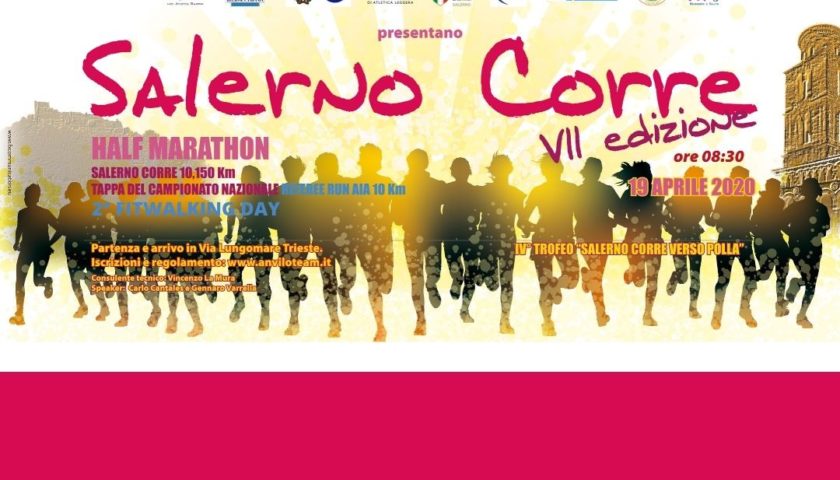 Maratona Solidale “Salerno Corre”, sabato l’ultimo atto della manifestazione