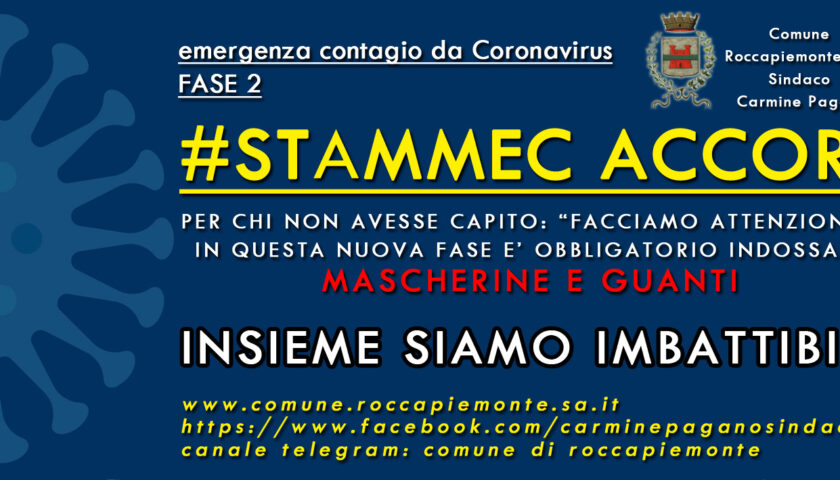 Roccapiemonte: “Stammec Accort, troppa gente indisciplinata che non rispetta le regole”