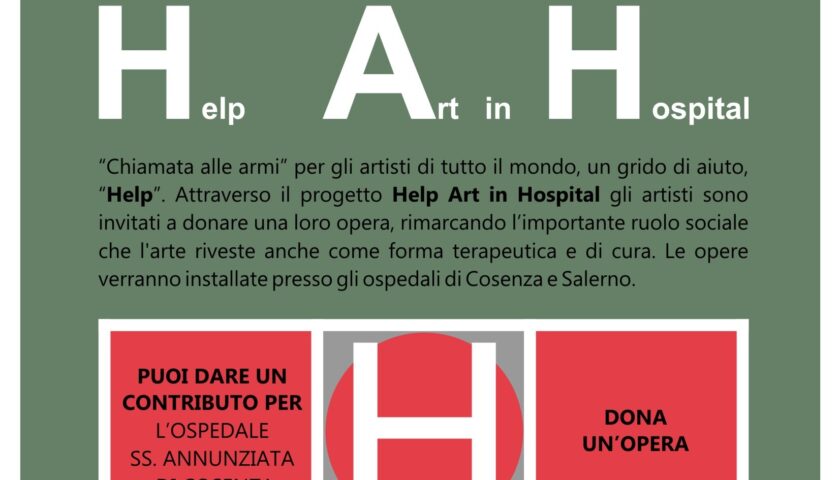 HAH – HELP ART in HOSPITAL chiamata per Artisti