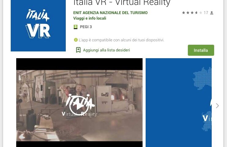 TURISMO: ENIT LANCIA L’APP GRATUITA PER UN VIAGGIO VIRTUALE IN ITALIA