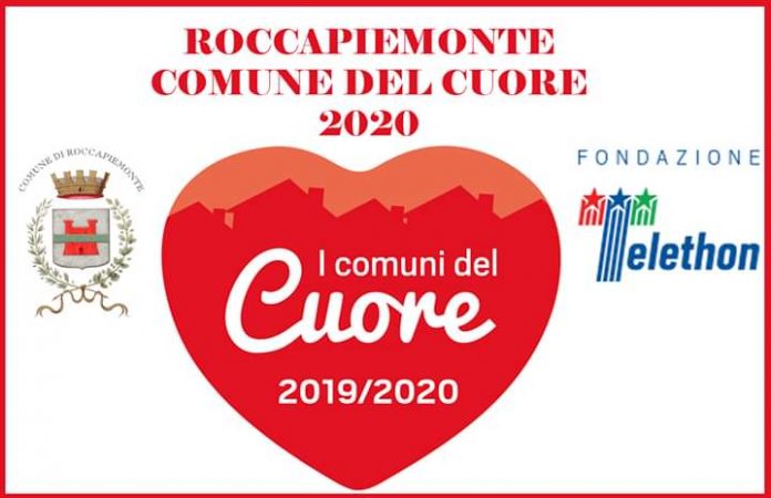 Roccapiemonte è per il terzo anno consecutivo ed unico in Campania un “Comune del Cuore Telethon”