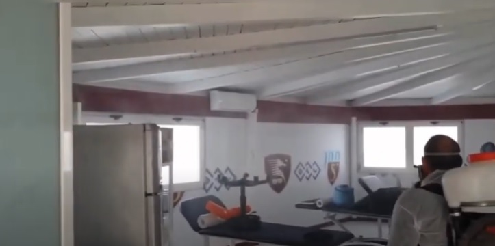 Video – Sanificazione Centro Sportivo Mary Rosy e sede sociale della Salernitana