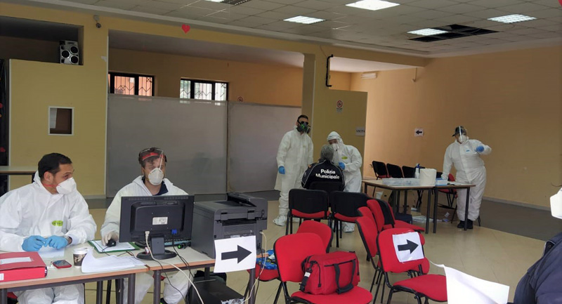 Covid 19, tutti negativi i tamponi effettuati a Roccapiemonte