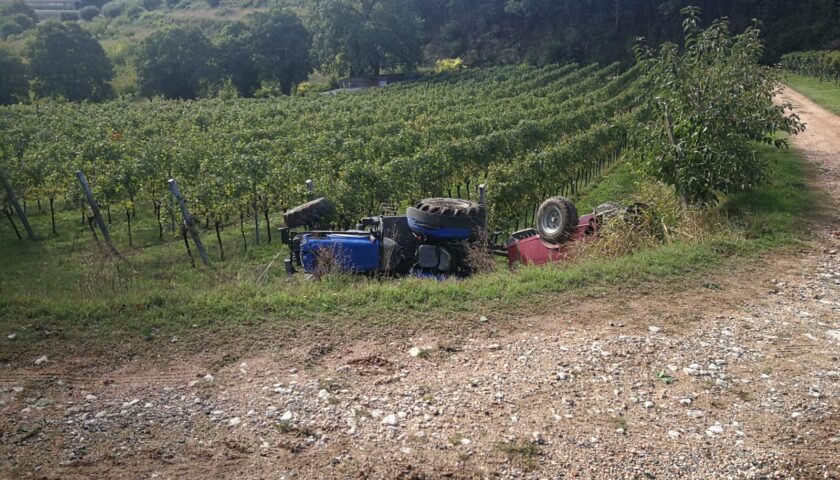 Travolto dal trattore, grave un 55enne di Roccadaspide