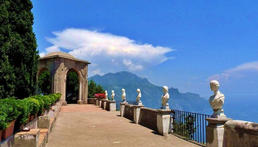 Ravello: riapre Villa Cimbrone e partono i lavori di restauro al Tempio di Bacco