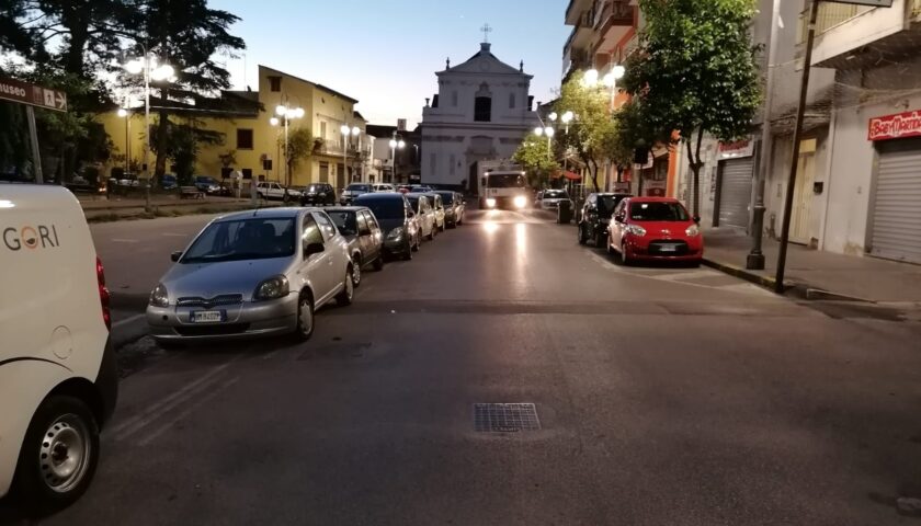 Angri. Proseguirà per tutta la settimana il lavaggio delle strade