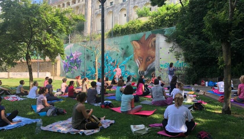 Da domenica al Parco Ciliegia di Baronissi ciclo di appuntamenti con lo Yoga