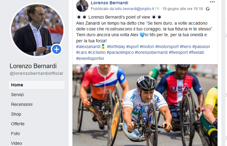 Zanardi. Seconda notte in terapia intensiva. Intanto dai social un “abbraccio globale”