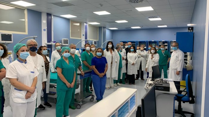 Da oggi attiva la nuova rianimazione dell’ospedale Pellegrini di Napoli