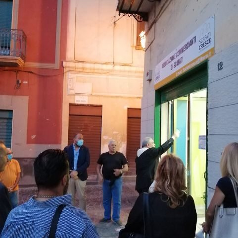 Inaugurata ieri sera a Scafati la sede dell’associazione commercianti “Scafati Cresce”