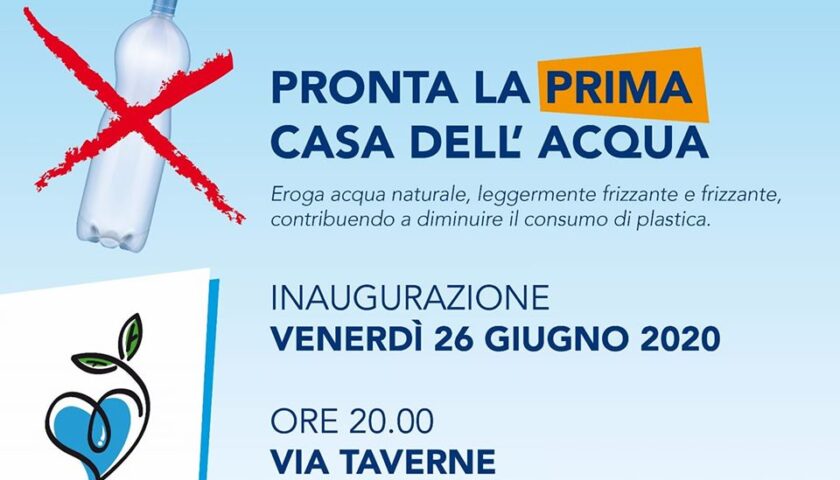 Agropoli – inaugurazione della prima casa dell’acqua