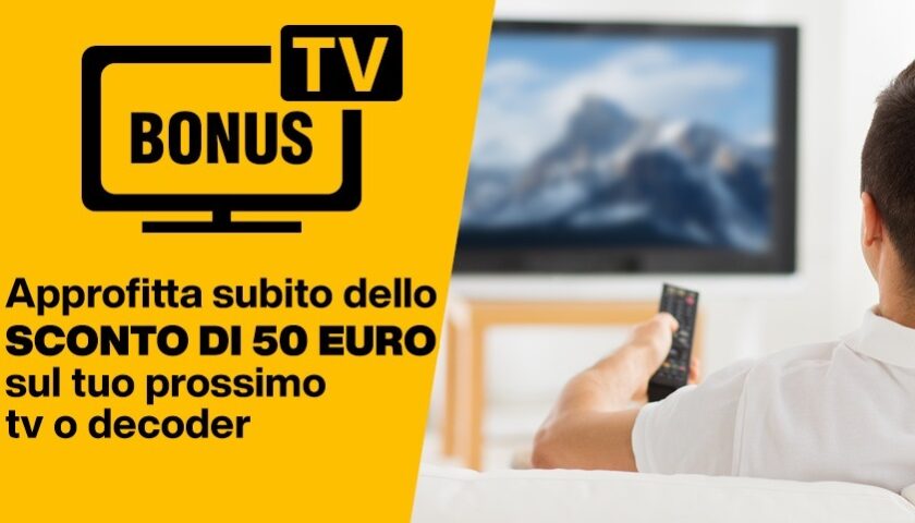 ll bonus per tv e decoder ha raggiunto quota 96.202 ma sono ancora disponibili per famiglie a basso reddito 150 milioni