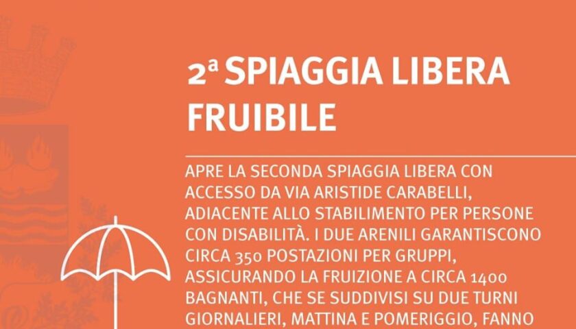 Eboli – apre seconda spiaggia libera fruibile